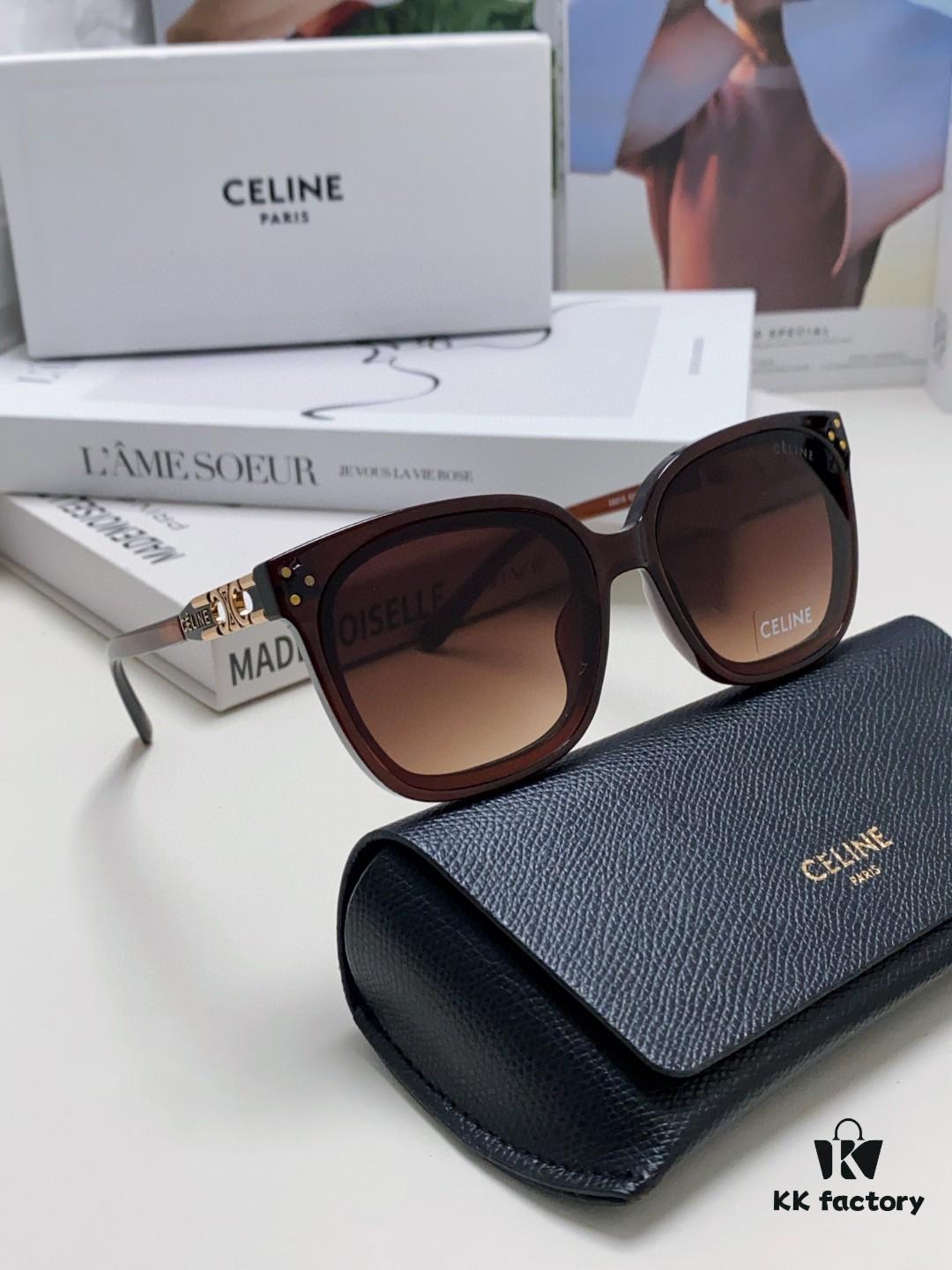 6931facf3a89a121ed54b981 Celine 2024 New Fashion Retro Arc de Triomphe Sunglasses, Classic Unisex Sun Glasses for Outdoor and Driving