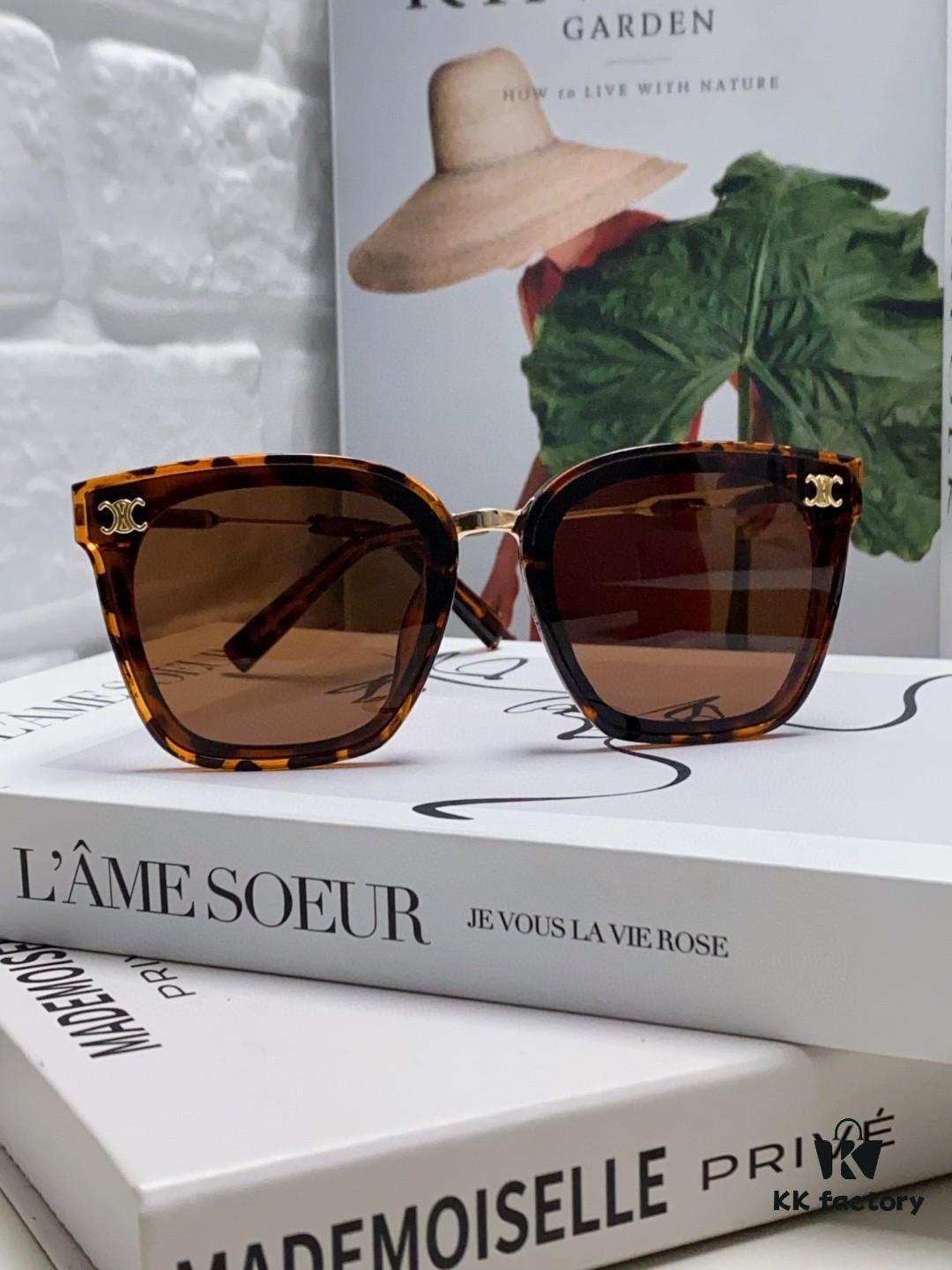 6931fad03a89a121ed54b991 Celine Women's UV-Protective Sunglasses, Anti-Glare Fashion Shades for Driving and Streetwear, Slimming Design, Instagram and Xiaohongshu Trendy Style