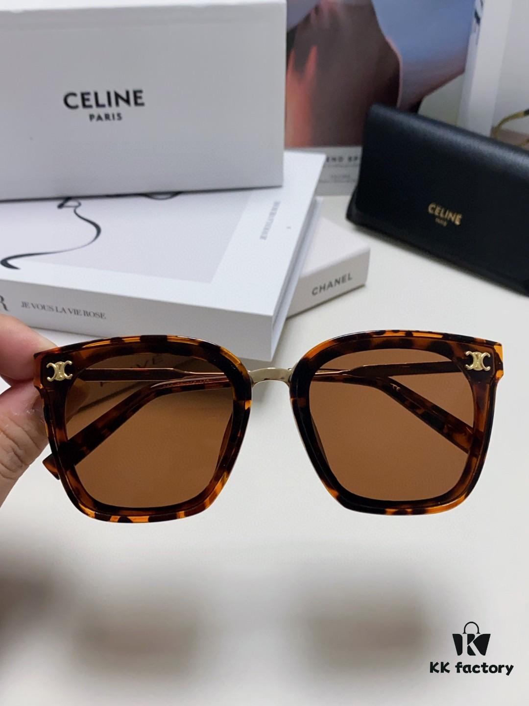 6931fad03a89a121ed54b993 Celine Women's UV-Protective Sunglasses, Anti-Glare Fashion Shades for Driving and Streetwear, Slimming Design, Instagram and Xiaohongshu Trendy Style