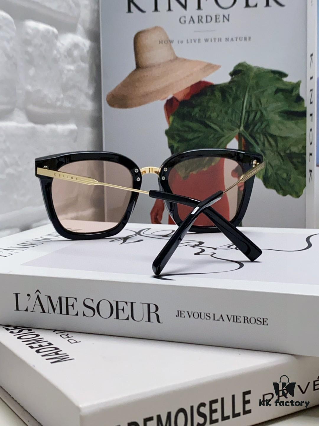 6931fad13a89a121ed54b99d Celine Women's UV-Protective Sunglasses, Anti-Glare Fashion Eyewear for Driving and Streetwear, Slimming Design, Instagram and Xiaohongshu Trendy Style