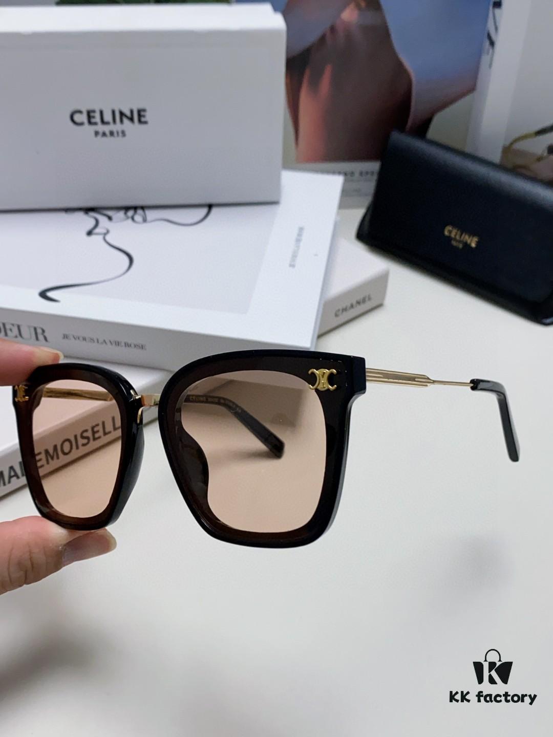 6931fad13a89a121ed54b9a0 Celine Women's UV-Protective Sunglasses, Anti-Glare Fashion Eyewear for Driving and Streetwear, Slimming Design, Instagram and Xiaohongshu Trendy Style