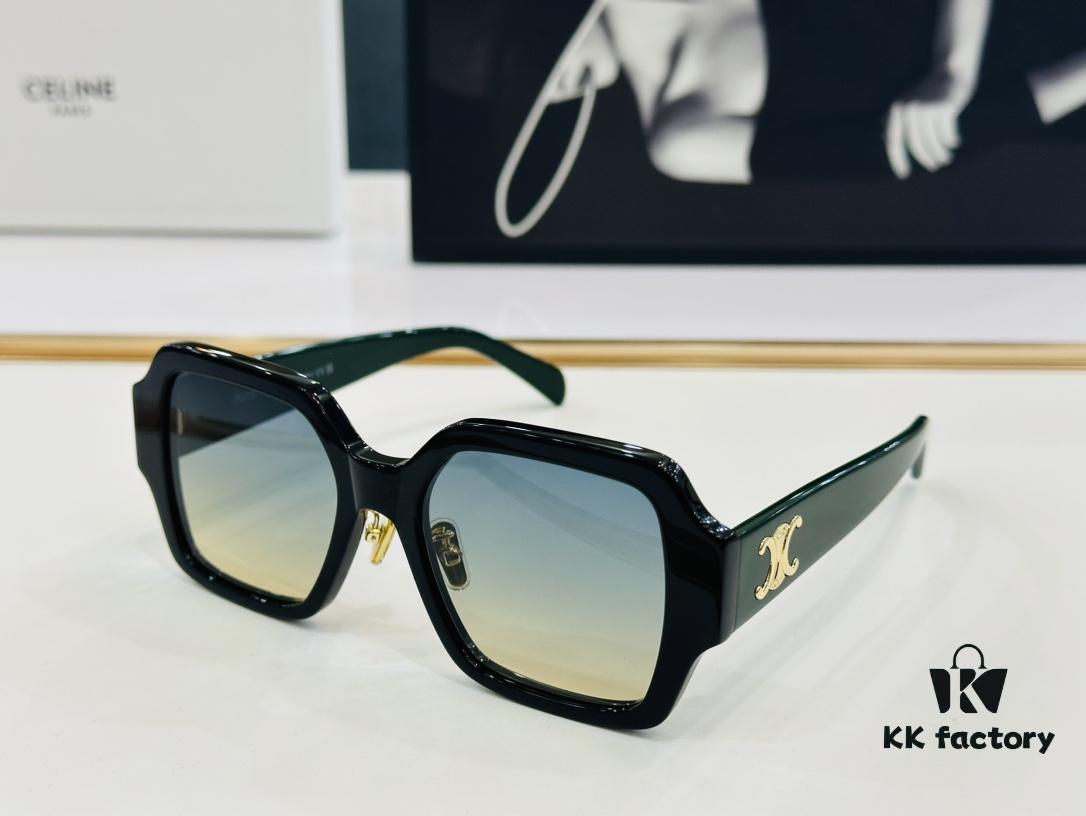 CELINE CL50131 Size: 53□20-145, Consistently Popular Style, European and American Fashion, Excellent Gloss, Strong Texture, Superior L Craftsmanship