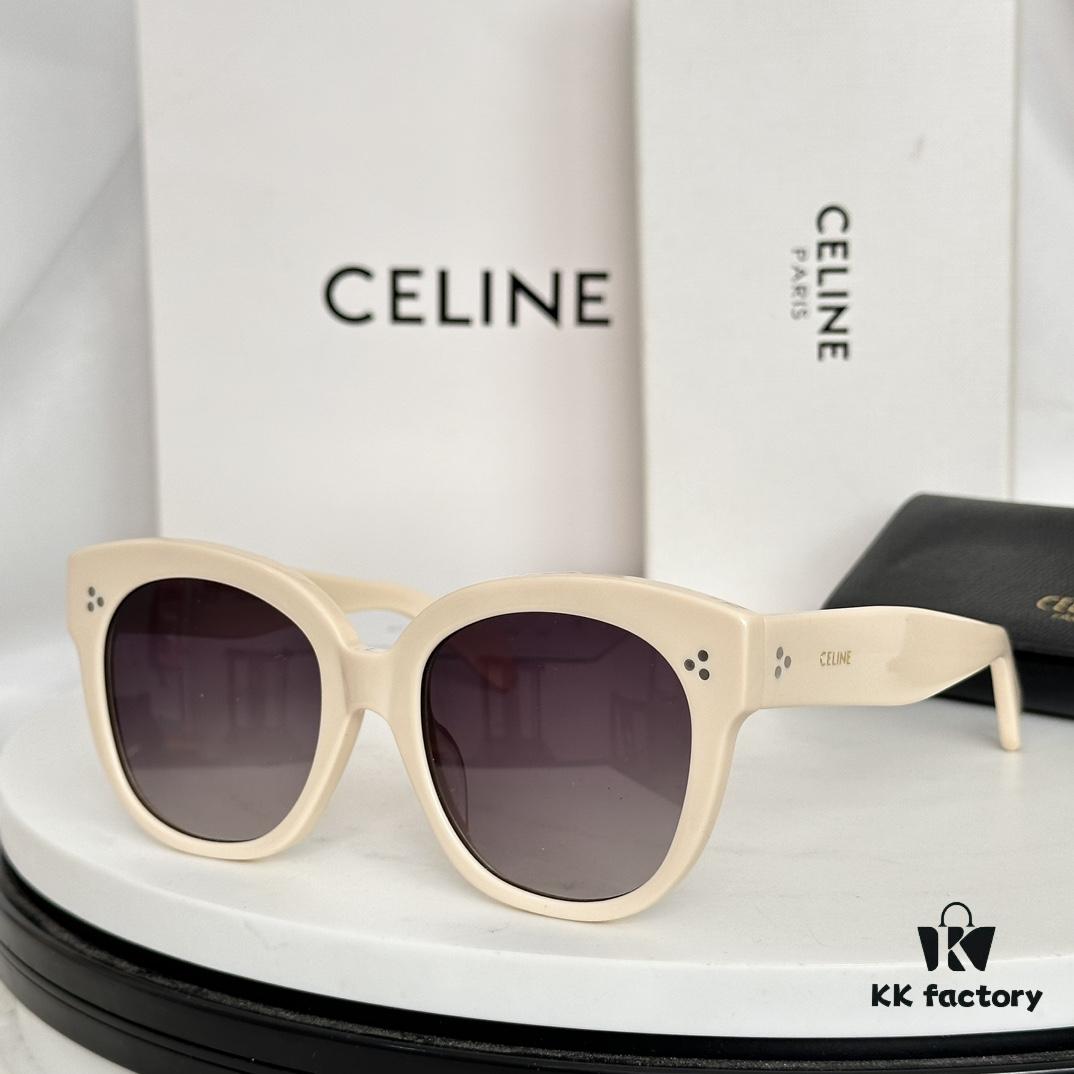 6931fad43a89a121ed54b9cb Timeless Classic High-Quality CELINE CL4002UN Two-Tone Acetate Frame with Strong Three-Dimensional Effect, Italian Imported Material, High-Definition Lenses, Stylish and Elegant, Versatile and Minimalist