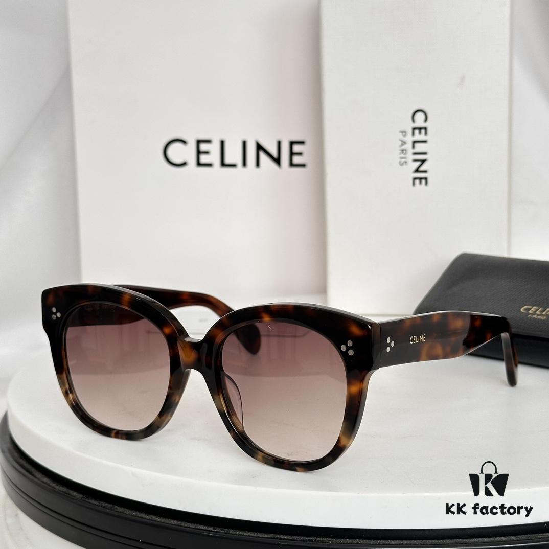 6931fad53a89a121ed54b9cc Timeless Classic High-Quality CELINE CL4002UN Two-Tone Acetate Frame with Strong Three-Dimensional Effect, Italian Imported Material, High-Definition Lenses, Stylish and Elegant, Versatile and Minimalist