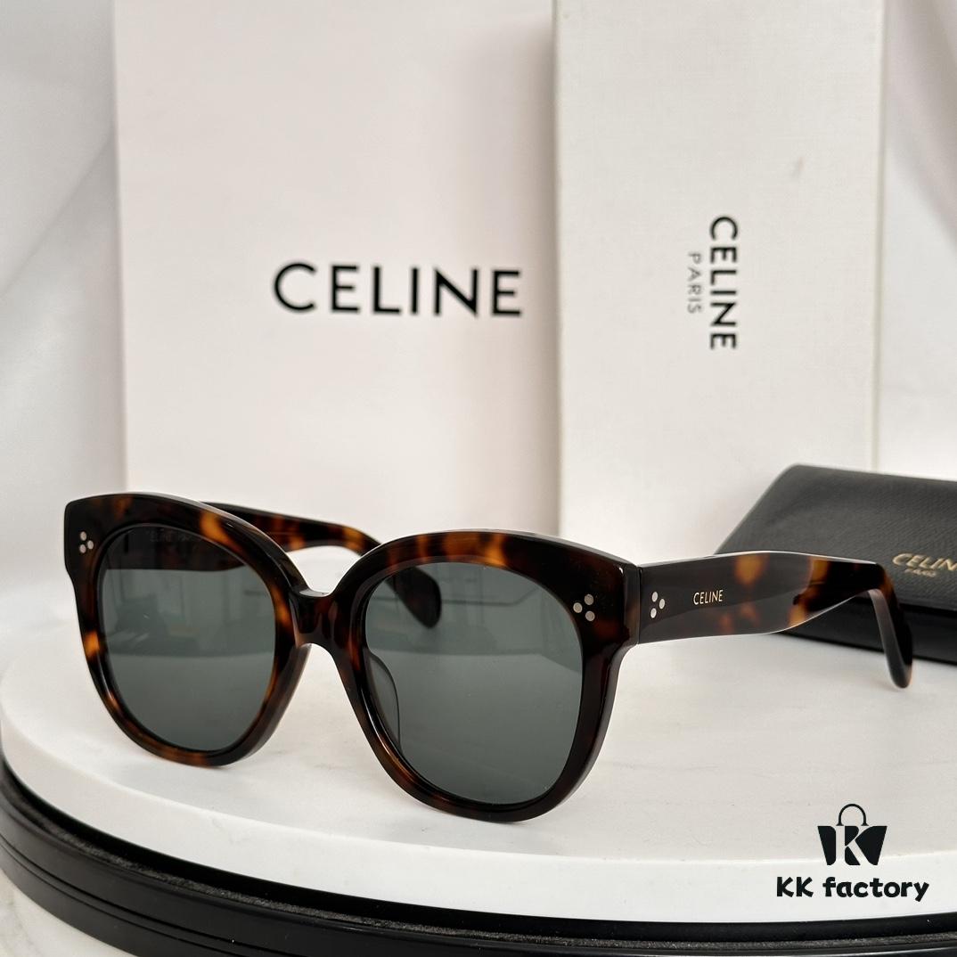 6931fad53a89a121ed54b9cf Timeless Classic High-Quality CELINE CL4002UN Two-Tone Acetate Frame with Strong Three-Dimensional Effect, Italian Imported Material, High-Definition Lenses, Stylish and Elegant, Versatile and Minimalist