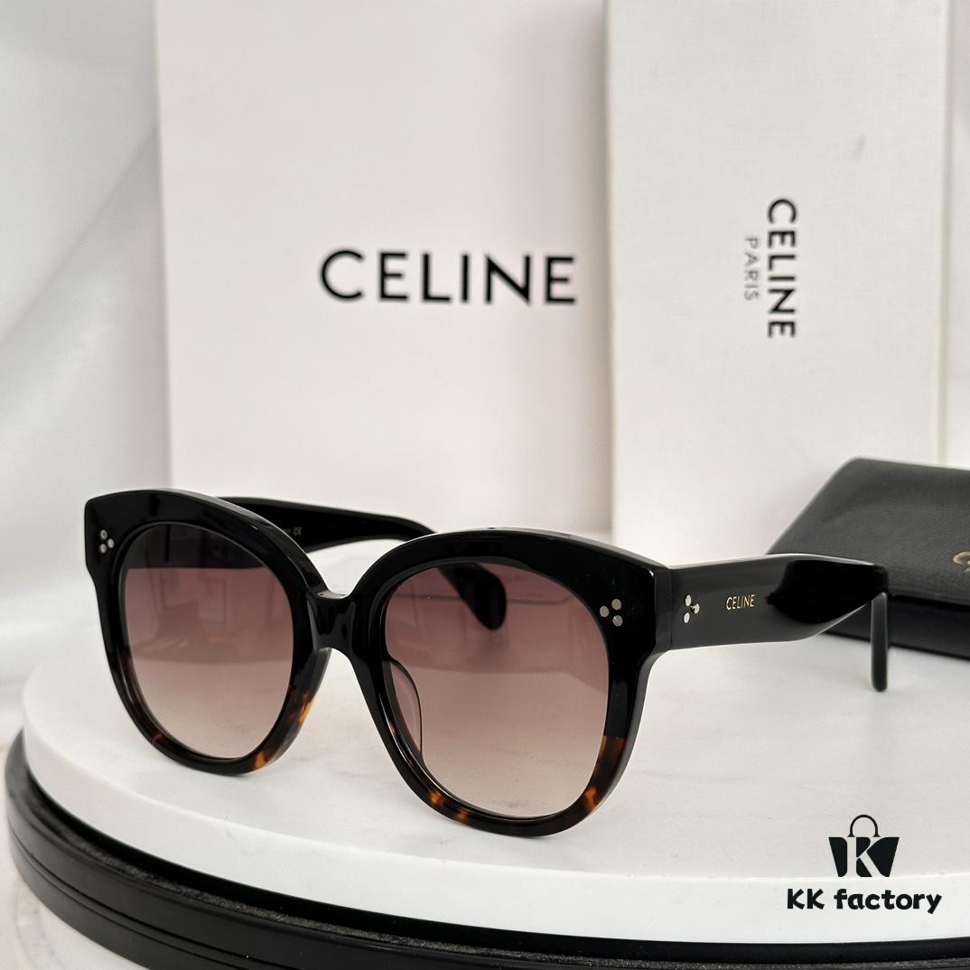 6931fad53a89a121ed54b9d1 Timeless Classic High-Quality CELINE CL4002UN Two-Tone Acetate Frame with Strong Three-Dimensional Effect, Italian Imported Material, High-Definition Lenses, Stylish and Elegant, Versatile and Minimalist