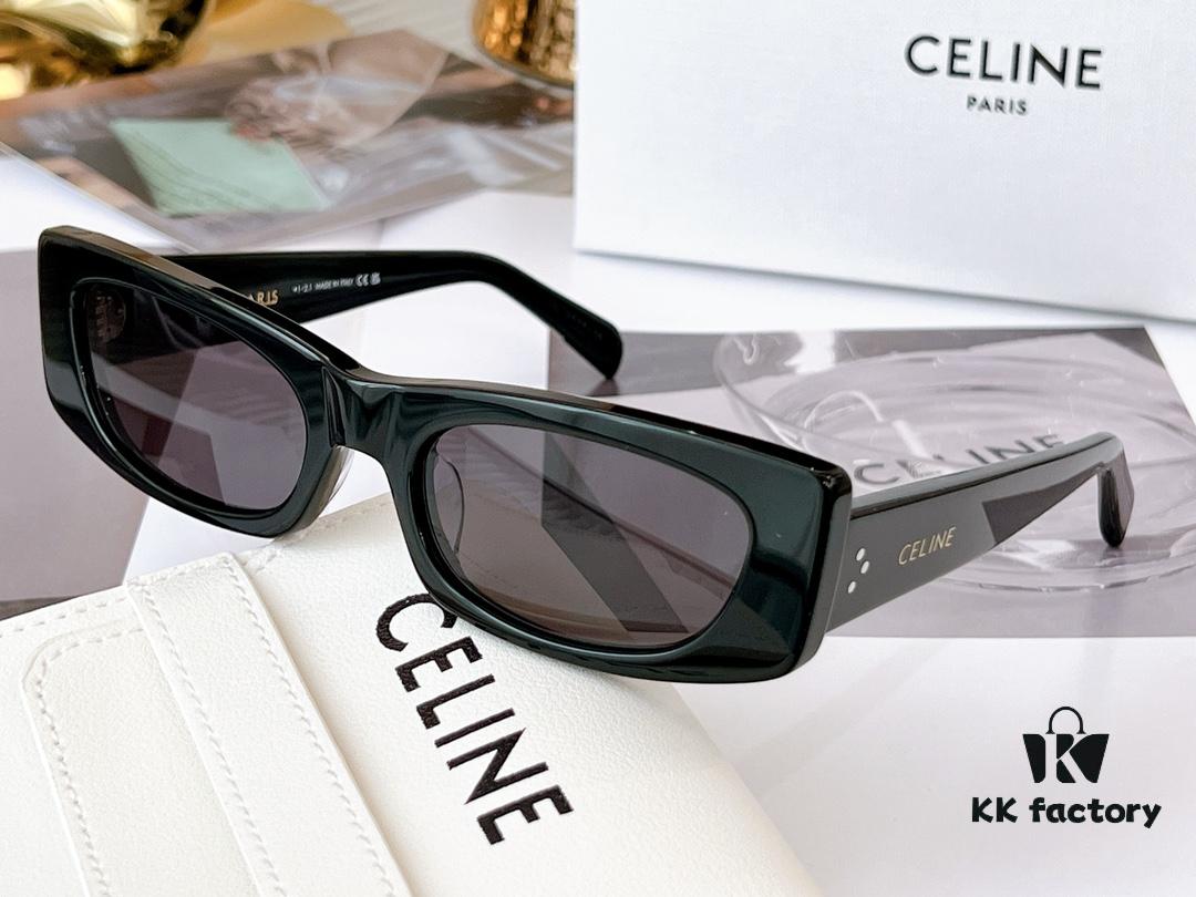 6931fad63a89a121ed54b9dd 140 CELINE New Arrival ️ Model 40258 Size 55□20-135 Trendy Versatile Stylish Sunglasses