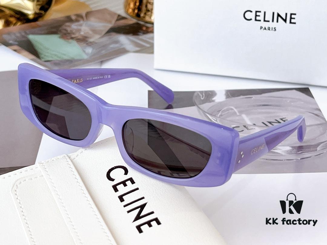 6931fad63a89a121ed54b9df 140 CELINE New Arrival ️ Model 40258 Size 55□20-135 Trendy Versatile Stylish Sunglasses