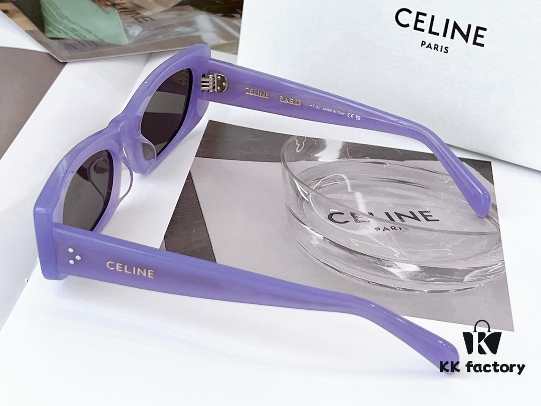 6931fad63a89a121ed54b9e1 140 CELINE New Arrival ️ Model 40258 Size 55□20-135 Trendy Versatile Stylish Sunglasses