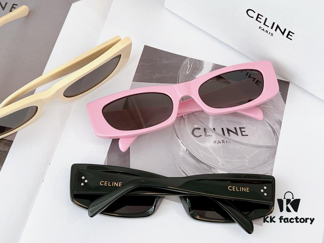 6931fad63a89a121ed54b9e2 140 CELINE New Arrival ️ Model 40258 Size 55□20-135 Trendy Versatile Stylish Sunglasses