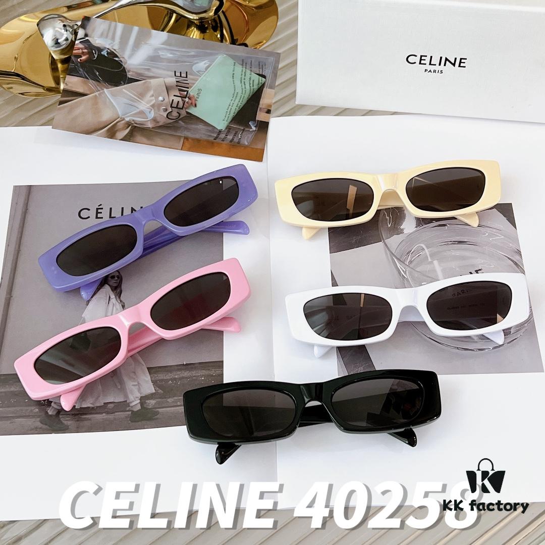6931fad63a89a121ed54b9e3 140 CELINE New Arrival ️ Model 40258 Size 55□20-135 Trendy Versatile Stylish Sunglasses