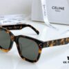 6931fad63a89a121ed54b9e4 120 CELINE High-Version Crystal Logo Non-Printed Sunglasses