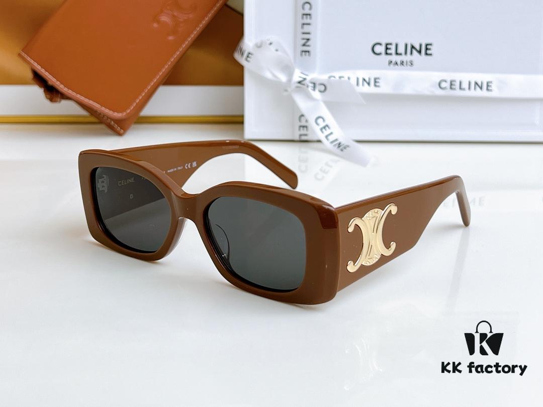 CELINE 140 High-Replica Square Oversized Archetype Sunglasses