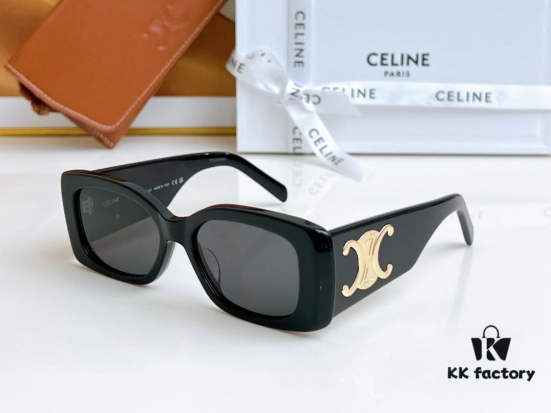 CELINE 140 High-Replica Square Oversized Archetype Sunglasses
