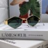 6931fadf3a89a121ed54ba5a Celine 2024 New Arrival European and American Fashion Polygonal Sunglasses for Women, High-End Unisex Retro Sun Glasses, Influencer-Favorite UV Protection Street Snap Shades