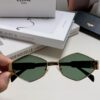 6931fadf3a89a121ed54ba5c Celine 2024 New Arrival European and American Fashion Polygonal Sunglasses for Women, High-End Unisex Retro Sun Glasses, Influencer-Favorite UV Protection Street Snap Shades