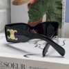 CELINE 2024 New Runway Official Same Style as Yang Mi, Versatile Oversized Square Archetype Sunglasses