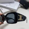 CELINE 2024 New Runway Official Same Style as Yang Mi, Versatile Oversized Square Archetype Sunglasses