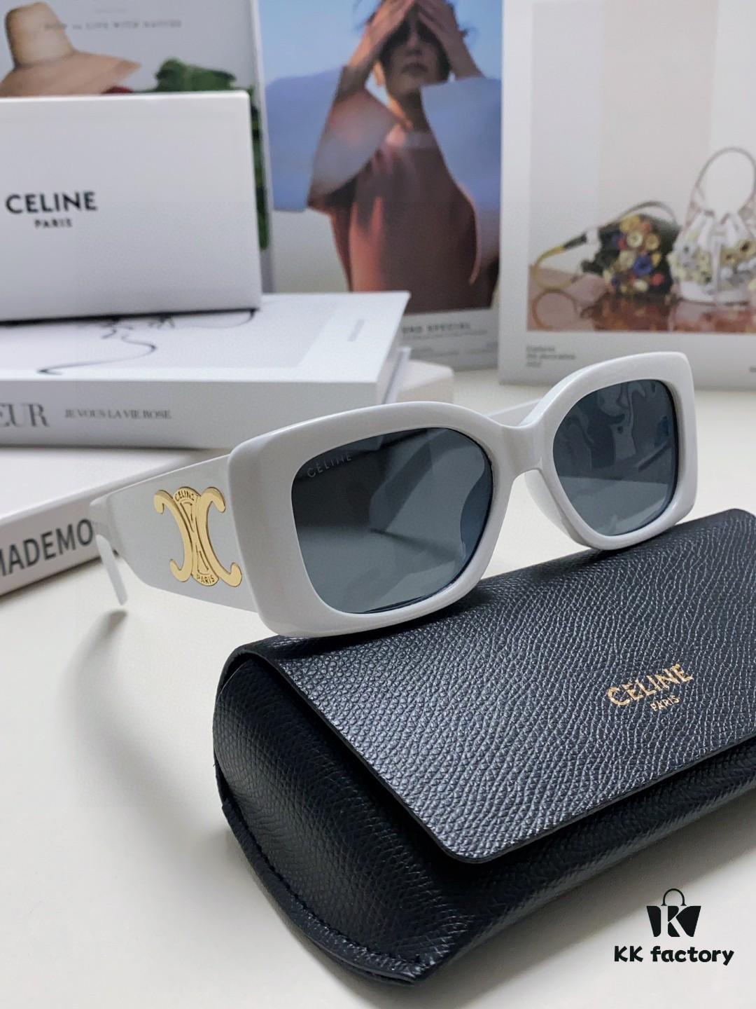 6931fae43a89a121ed54baa9 CELINE 2024 New Runway Collection Square Oversized Archetype Sunglasses, Popular Trendy Women's Eyewear Worn by Yang Mi