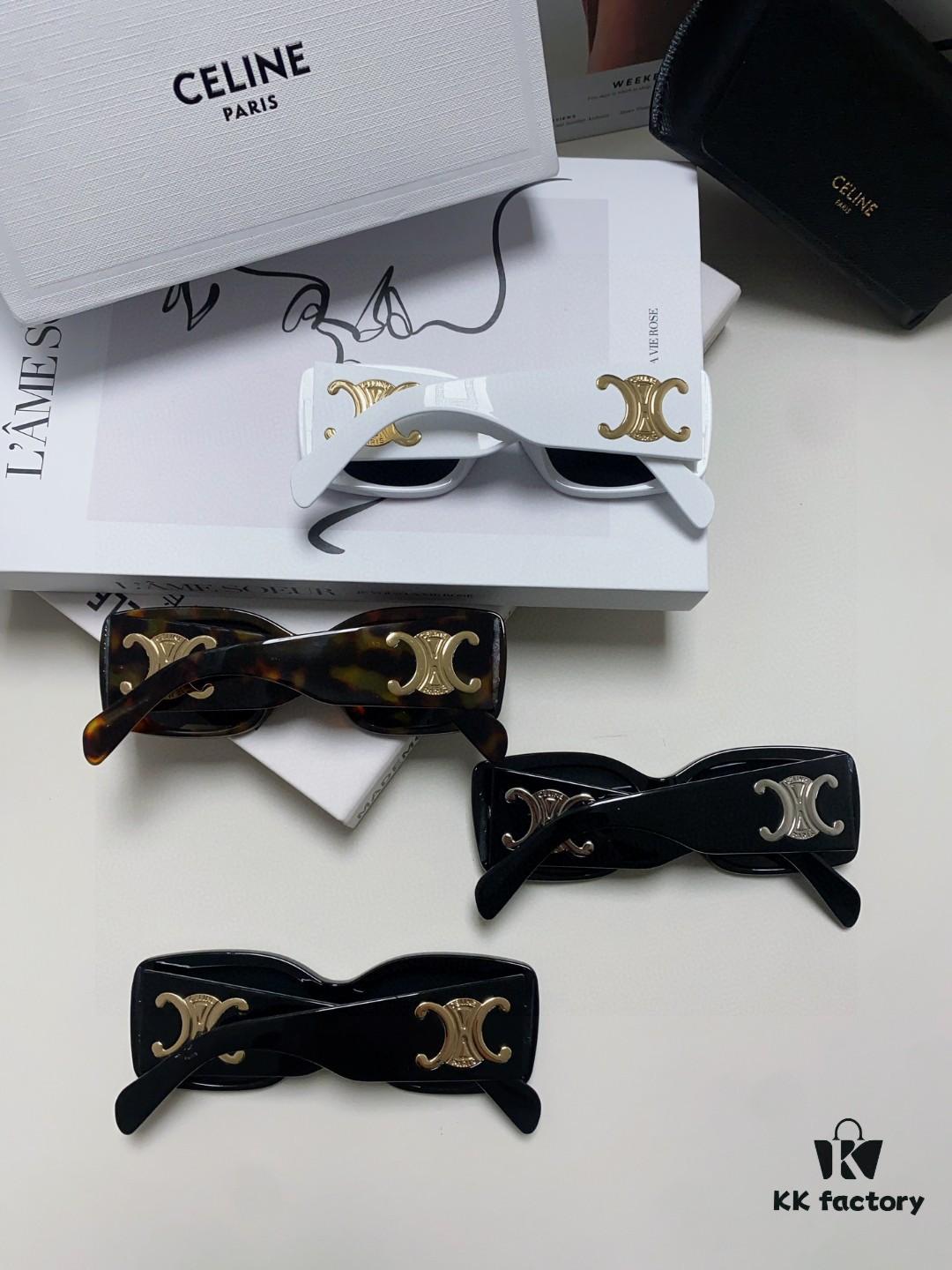 6931fae53a89a121ed54baaa CELINE 2024 New Runway Collection Square Oversized Archetype Sunglasses, Popular Trendy Women's Eyewear Worn by Yang Mi