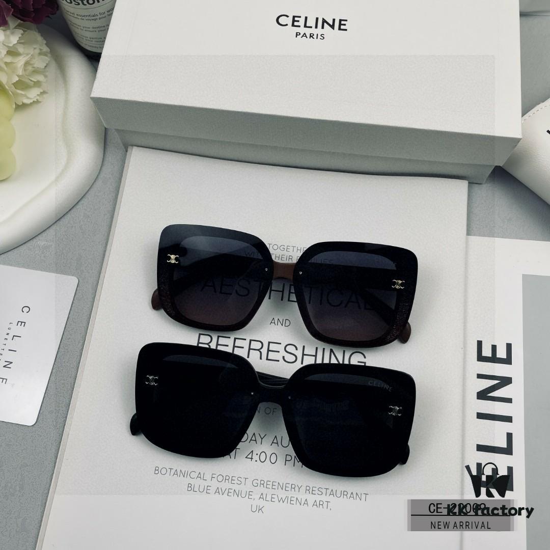 6931fae53a89a121ed54baae CELINE France TR90 Lightweight Sunglasses with Polarized Lenses, Model 22009