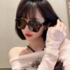 6931fae73a89a121ed54babe CELINE Red Book Popular Metal Logo Decorated Simple Frame Sunglasses