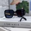 6931fae73a89a121ed54bac1 CELINE Red Book Popular Metal Logo Decorated Simple Frame Sunglasses