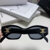 6931faec3a89a121ed54baf9 Celine Lisa's Same Style Retro Triumphal Arch Sunglasses for Women, New Trendy UV-Proof Slimming Luxury Black and Gold Sunglasses