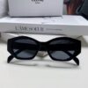 6931faec3a89a121ed54bafb Celine Lisa's Same Style Retro Triumphal Arch Sunglasses for Women, New Trendy UV-Proof Slimming Luxury Black and Gold Sunglasses