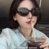 6931faec3a89a121ed54baff Celine Lisa's Style Retro Triumph Arch Sunglasses for Women, New Trendy UV-Proof Slimming Luxury Sun Glasses, Black and Silver Mirror Shades