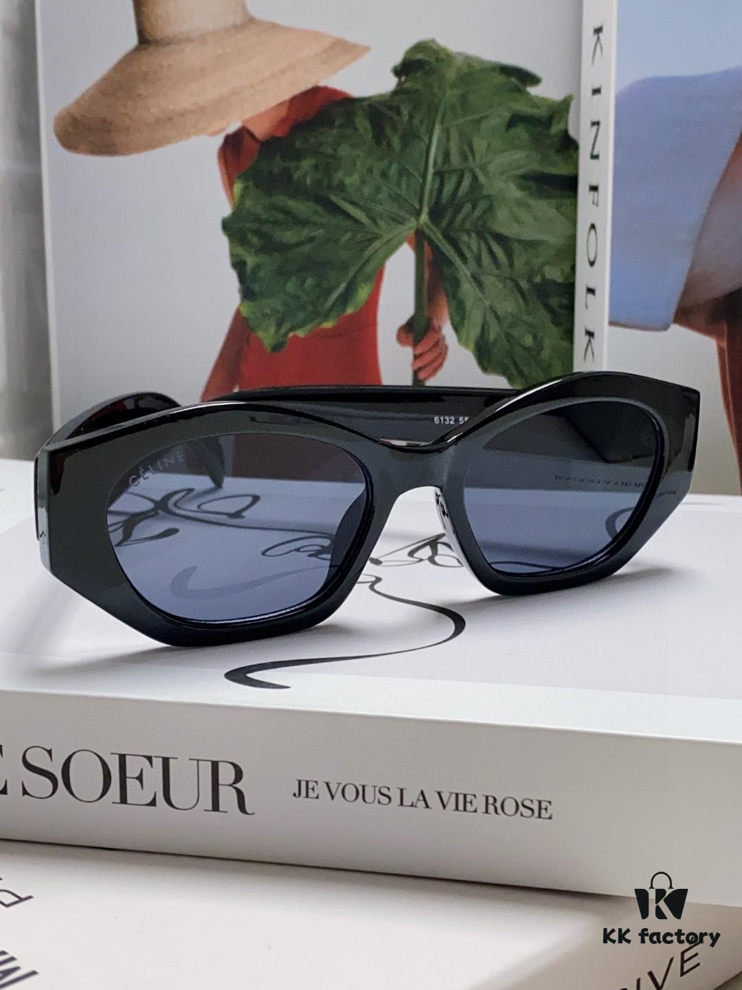 6931faec3a89a121ed54bb02 Celine Lisa's Style Retro Triumph Arch Sunglasses for Women, New Trendy UV-Proof Slimming Luxury Sun Glasses, Black and Silver Mirror Shades