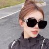 6931faed3a89a121ed54bb0b Celine Korean-Style Square Arch Oversized Sunglasses for Women, Face-Slimming UV Protection Shades for Round or Large Faces, Unisex Fashion Sun Glasses with Premium Look