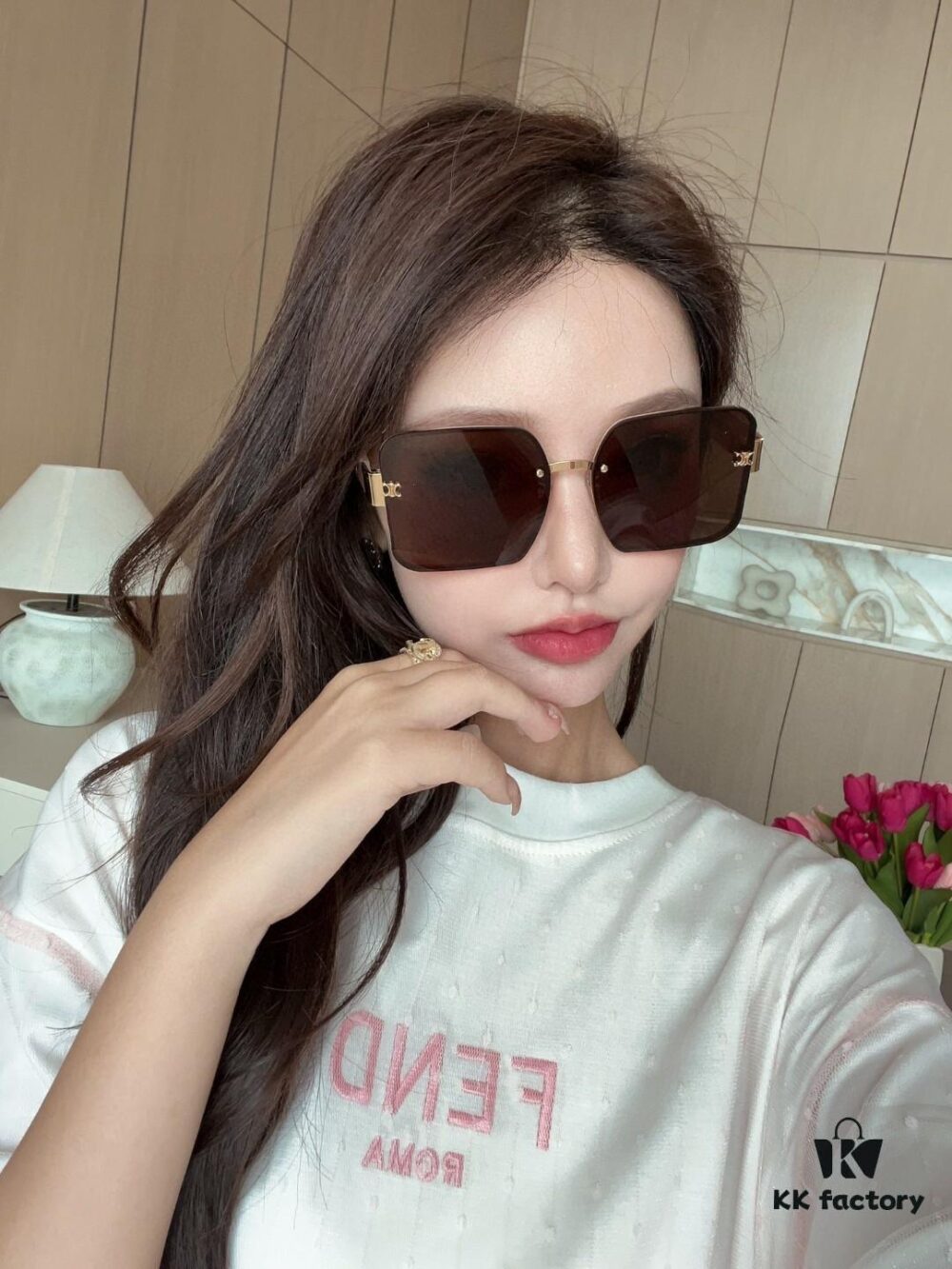 6931faee3a89a121ed54bb1d Celine Official Website Latest Top-Quality Edged Unisex Retro Square Sunglasses for Women and Men, Frameless UV Protection Stylish Slimming Sun Glasses with Premium Feel