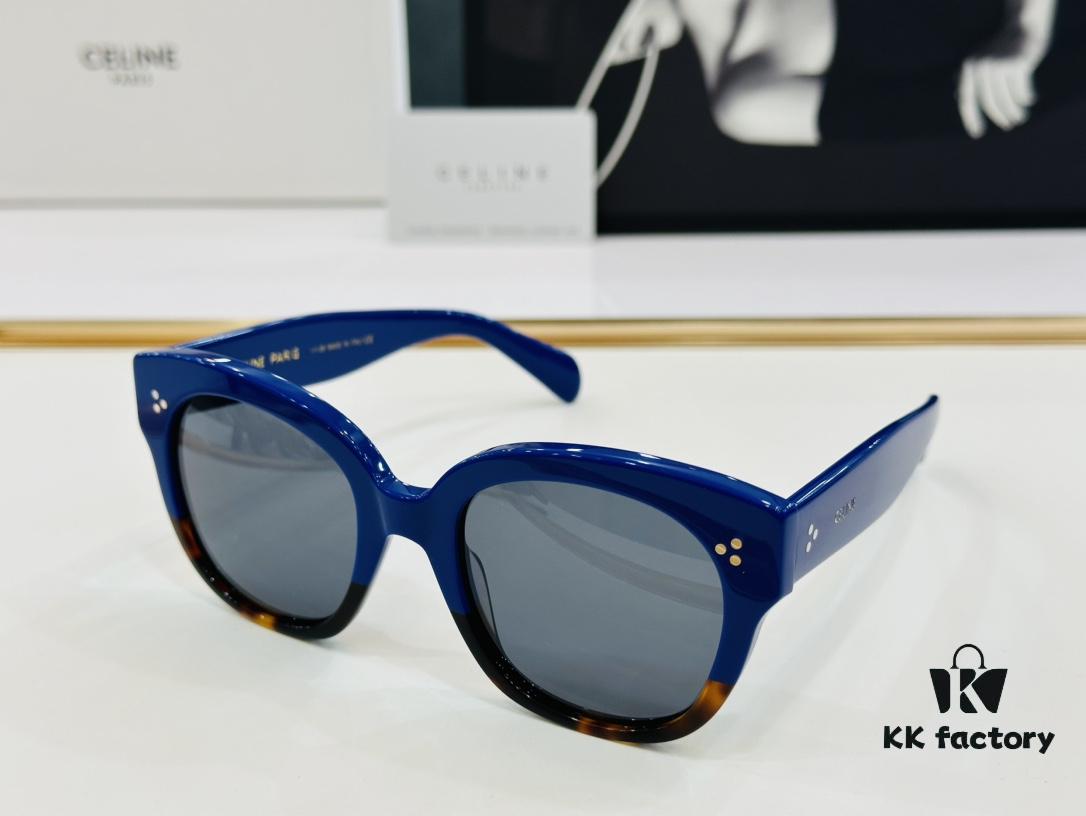 6931faf03a89a121ed54bb32 CELINE CL4002UN Size 52□21-145 High-Quality Acetate Fashion Sunglasses