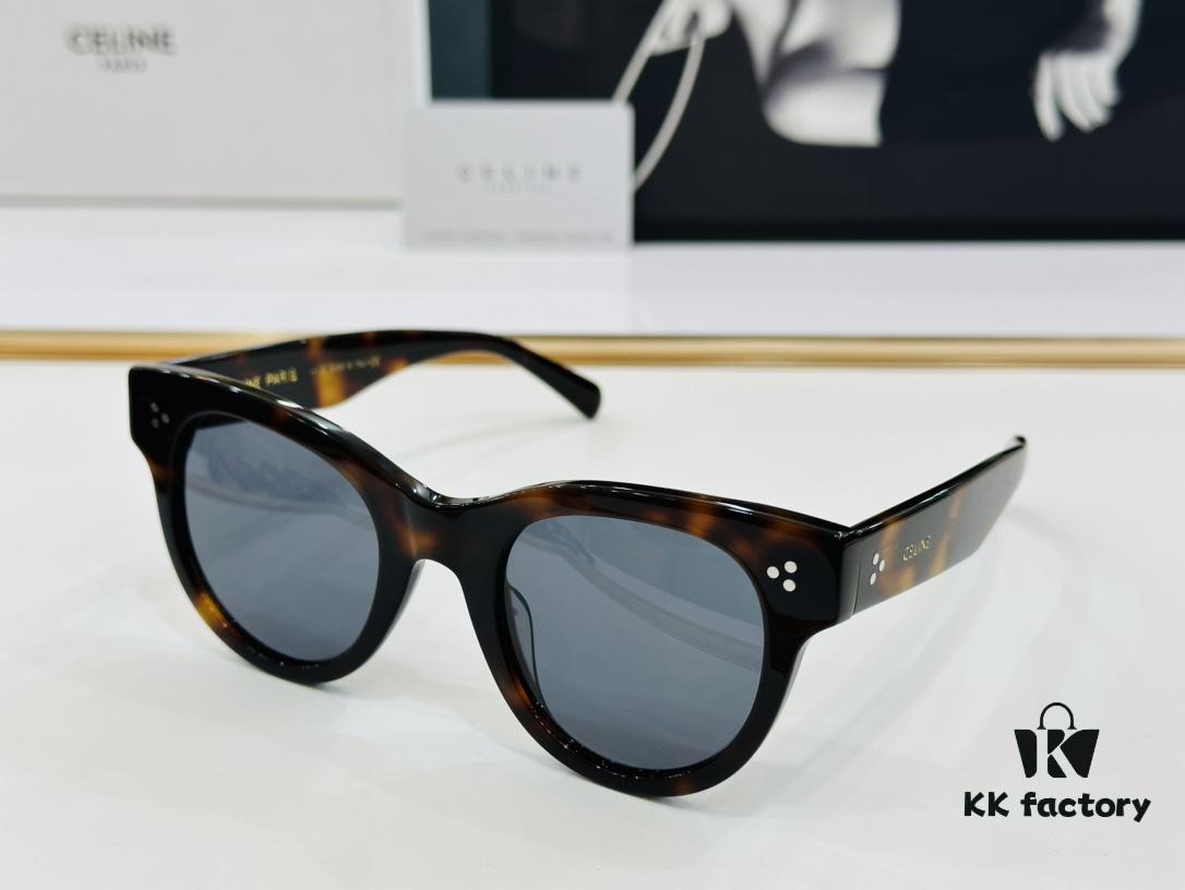 CELINE CL4003UN Sunglasses High-End Version High-Quality Acetate L-Fashion Sun Glasses