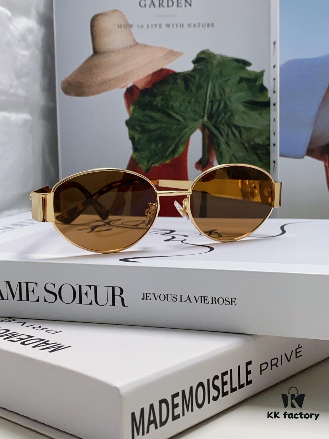 6931faf33a89a121ed54bb63 Lisa's Same Celine Retro Round-frame Sunglasses, Known as the 'Egg Superman' Style, Also Referred to as the Arc de Triomphe Edition, Always Popular and Hard to Get