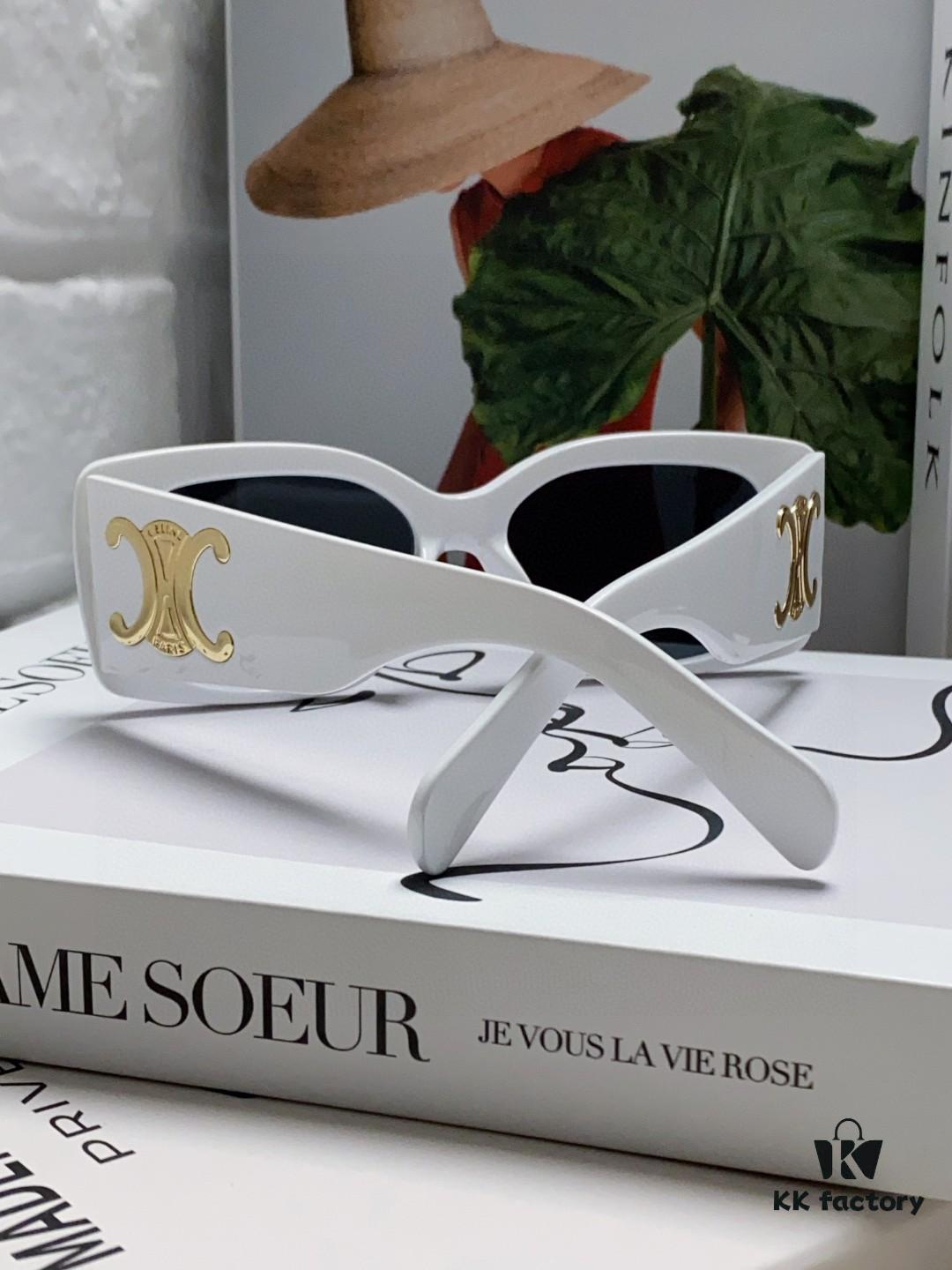 6931faf73a89a121ed54bb9c CELINE 2024 New Runway Official Same Style as Yang Mi, Versatile Oversized Square Archetype Sunglasses