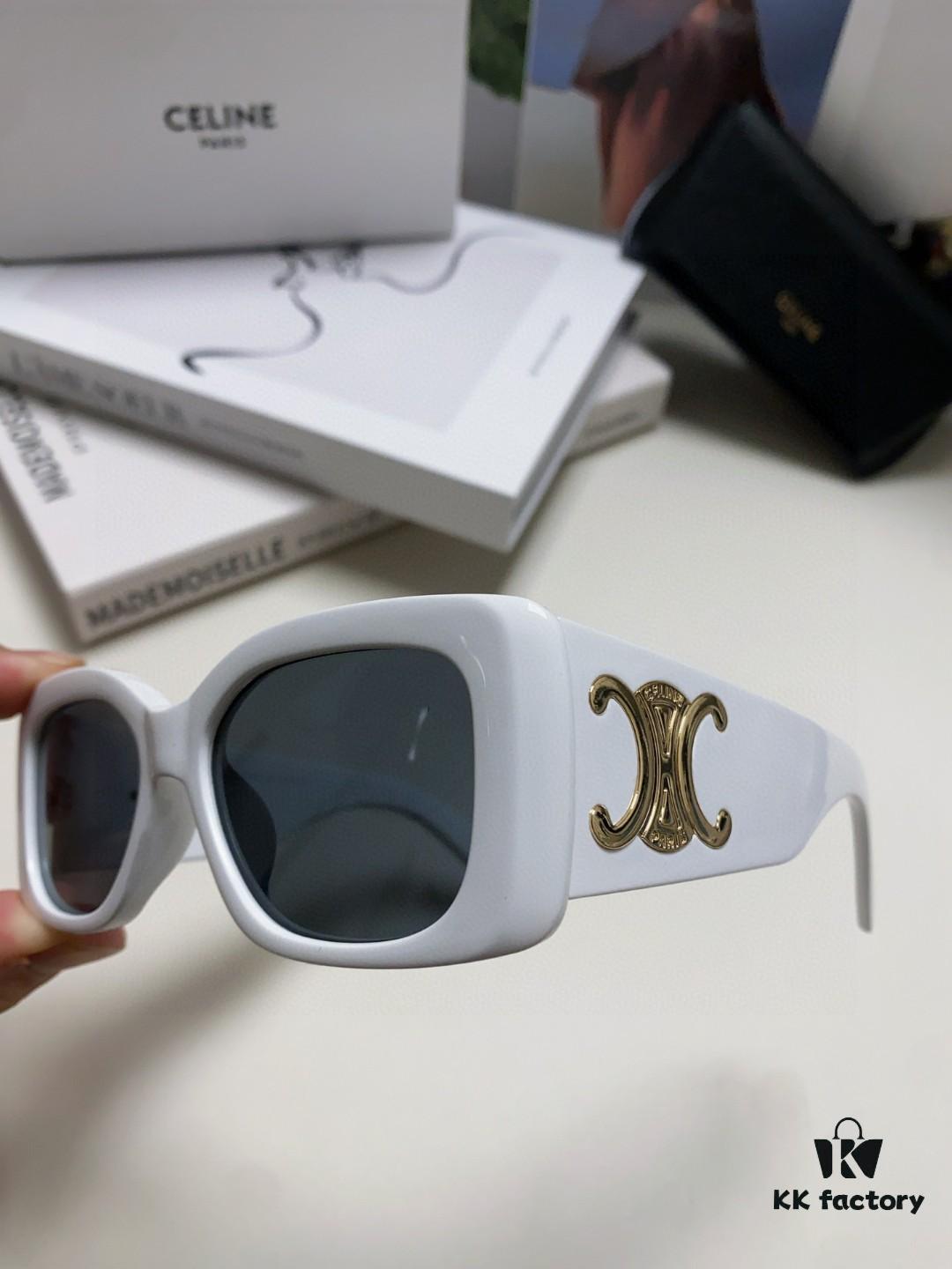 6931faf83a89a121ed54bb9f CELINE 2024 New Runway Official Same Style as Yang Mi, Versatile Oversized Square Archetype Sunglasses