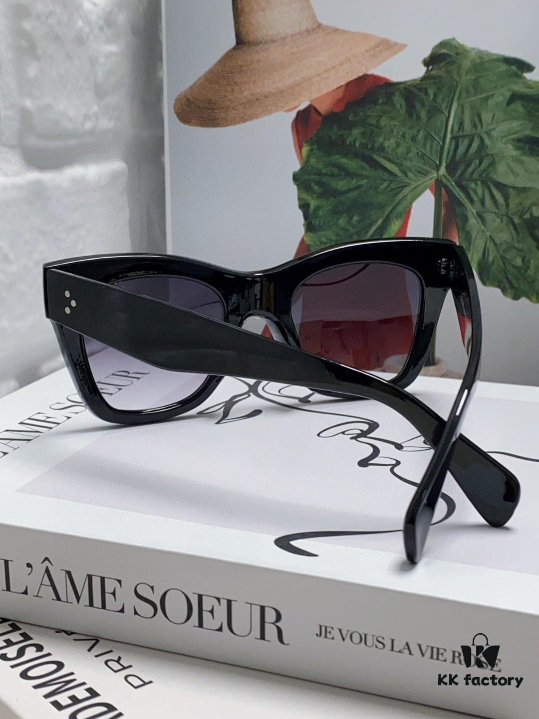 6931faf83a89a121ed54bba6 Celine Unisex Oversized Square Sunglasses for Men and Women, Gradient UV Protection Shades, Fashion Streetwear Eyewear