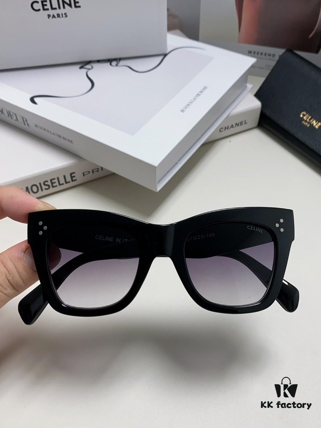 6931faf83a89a121ed54bba7 Celine Unisex Oversized Square Sunglasses for Men and Women, Gradient UV Protection Shades, Fashion Streetwear Eyewear