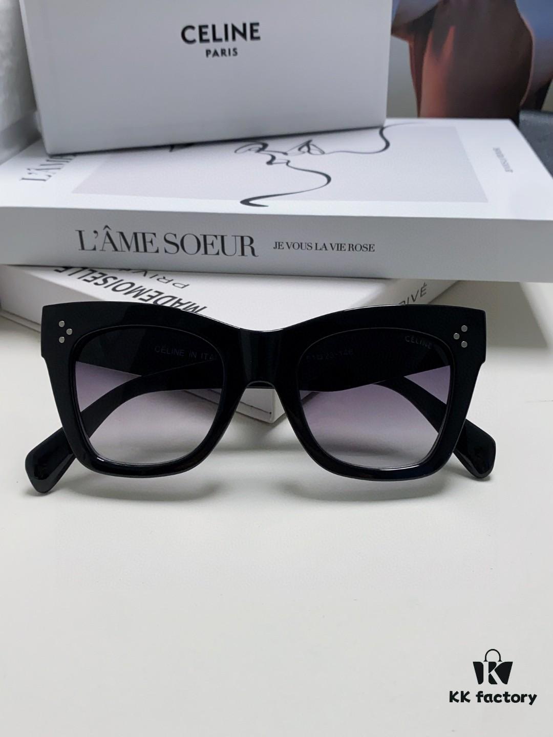 6931faf83a89a121ed54bbaa Celine Unisex Oversized Square Sunglasses for Men and Women, Gradient UV Protection Shades, Fashion Streetwear Eyewear