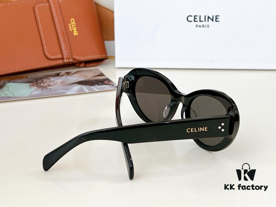 6931faf93a89a121ed54bbb2 120 CELINE New Arrival Official Website Poster Simple Style Versatile Candy Colors Sunglasses Favorite Oval Frame with Signature Logo Design Fashionable and Everyday Wear Popular on Xiaohongshu Influencer Recommendations Model: CL40193I Size: 53-21-145 🔝🔝 Eyewear Sunglasses