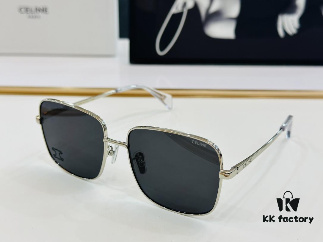 6931fafc3a89a121ed54bbca CELINE CL42112U Size 58□17-147, Popular Unisex Style with Excellent Shine and Premium Texture, D-Craftsmanship Sunglasses
