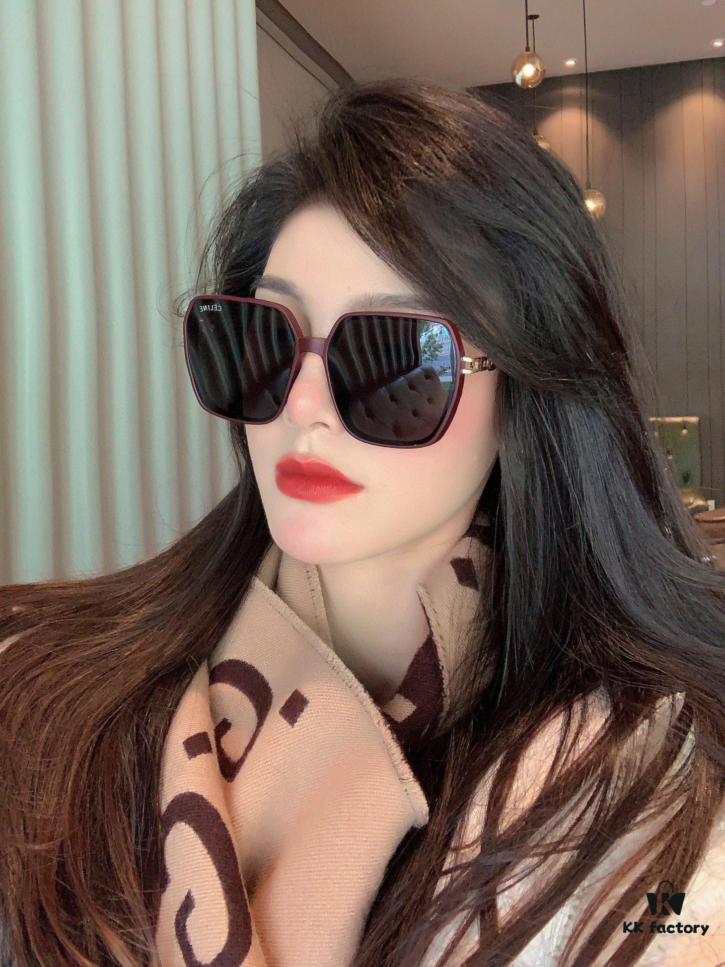 6931fafd3a89a121ed54bbd1 TR Polarized Series Sunglasses - CELINE Original Celine Square Frame Luxury Designer Sunglasses CL:5236