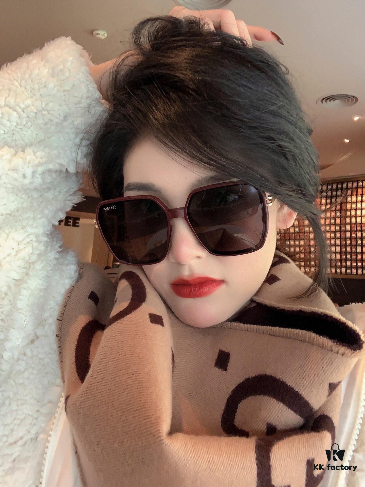 6931fafd3a89a121ed54bbd2 TR Polarized Series Sunglasses - CELINE Original Celine Square Frame Luxury Designer Sunglasses CL:5236