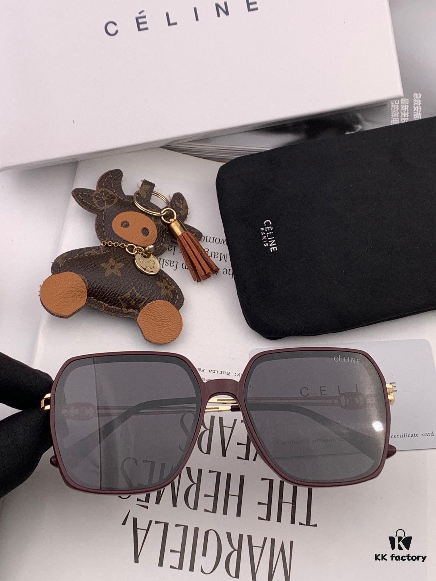 6931fafd3a89a121ed54bbd3 TR Polarized Series Sunglasses - CELINE Original Celine Square Frame Luxury Designer Sunglasses CL:5236