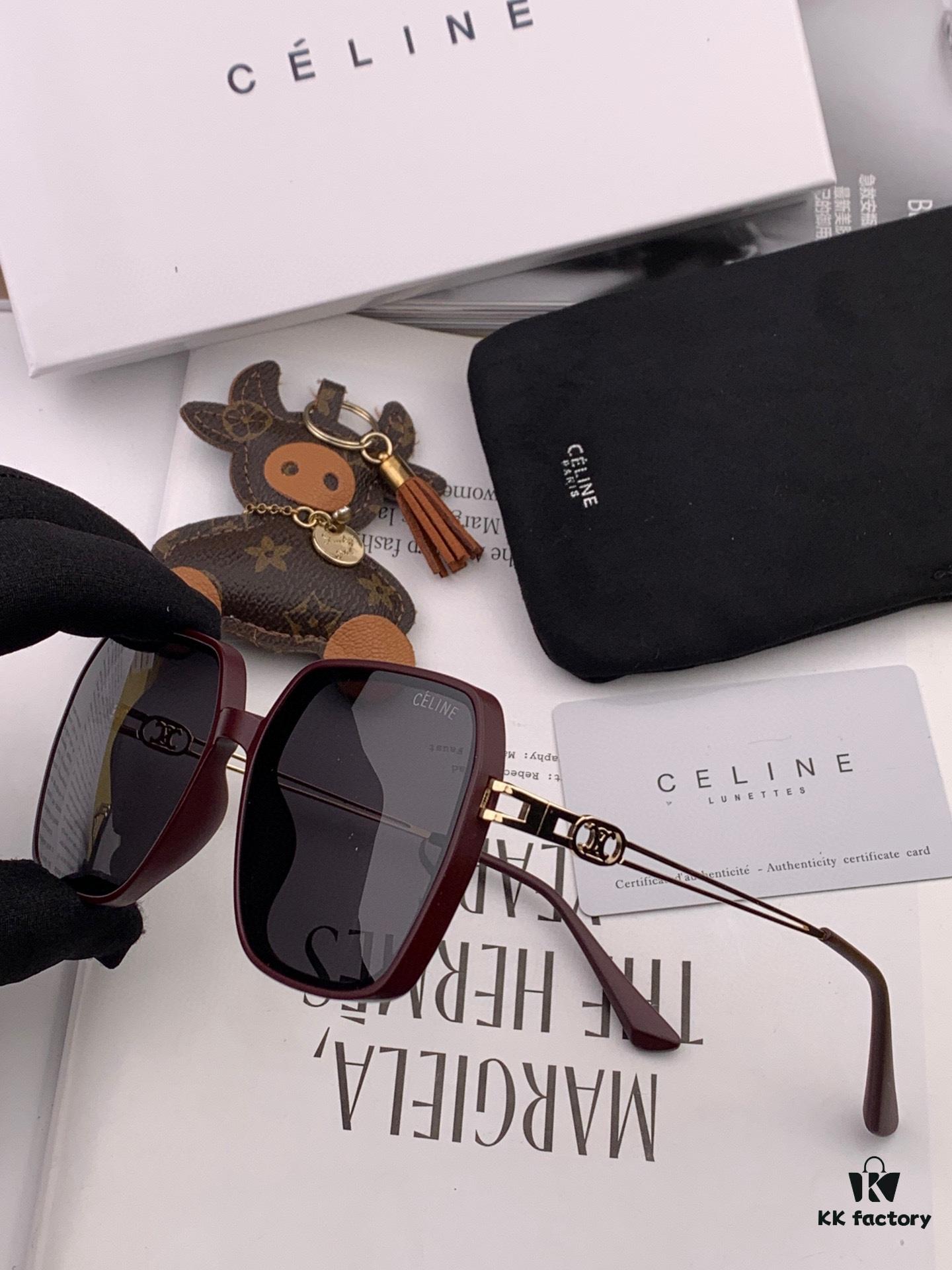 6931fafd3a89a121ed54bbd5 TR Polarized Series Sunglasses - CELINE Original Celine Square Frame Luxury Designer Sunglasses CL:5236