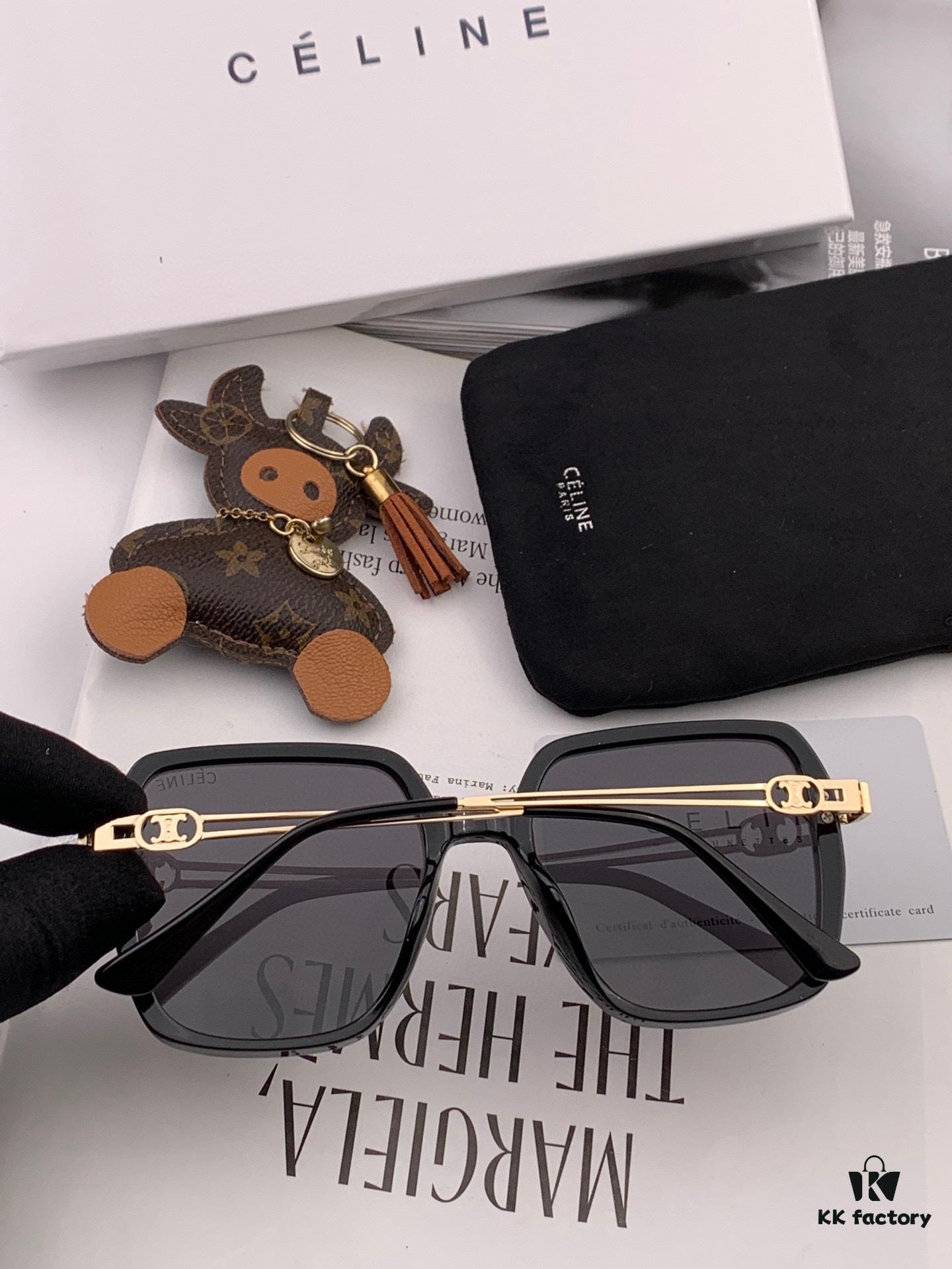 6931fafd3a89a121ed54bbd7 TR Polarized Series Sunglasses - CELINE Original Celine Square Frame Luxury Designer Sunglasses CL:5236