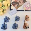 6931faff3a89a121ed54bbf4 Celine-Style Korean Fashion Metal Frame Oversized Sunglasses for Women, Trendy Round UV Protection Shades Unisex, Ins Style Streetwear Eyewear