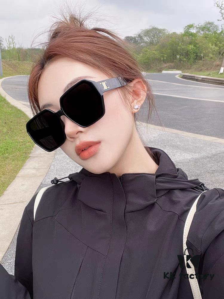 6931fb023a89a121ed54bc18 Celine 2024 New Arrival European and American Style Square Oversized Archway Sunglasses for Women, UV Protection Sun Glasses for Outdoor Wear
